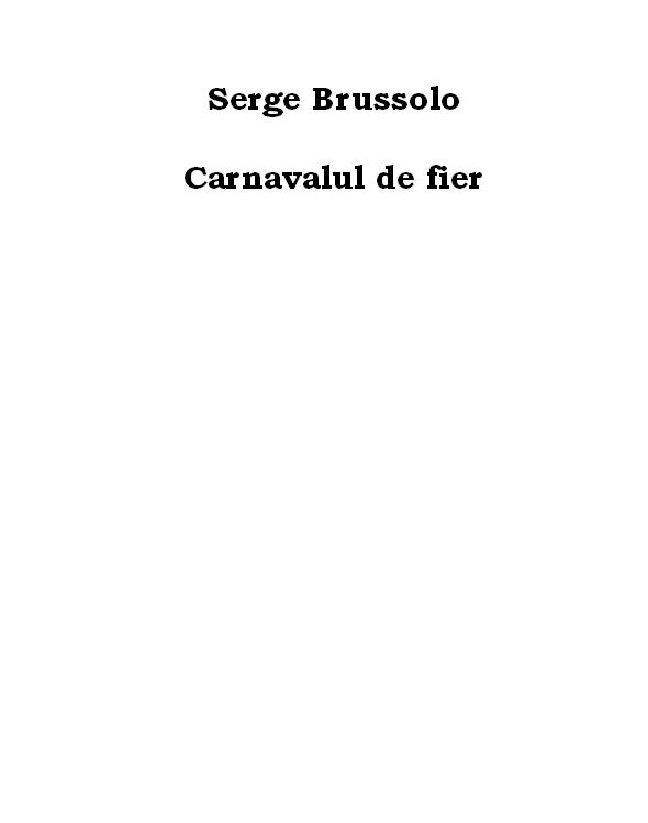 Carnavalul de Fier