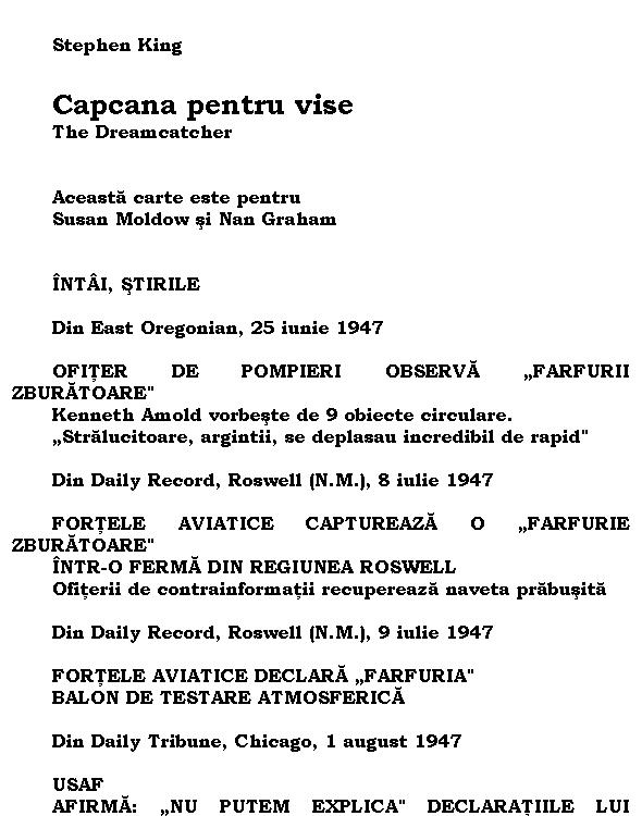 Capcana pentru vise