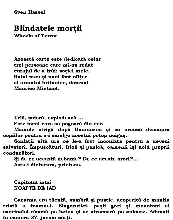 Blindatele mortii