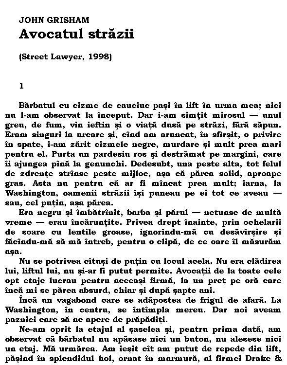 Avocatul strazii