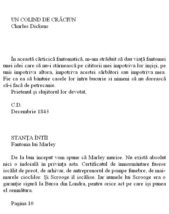 Un colind de Craciun