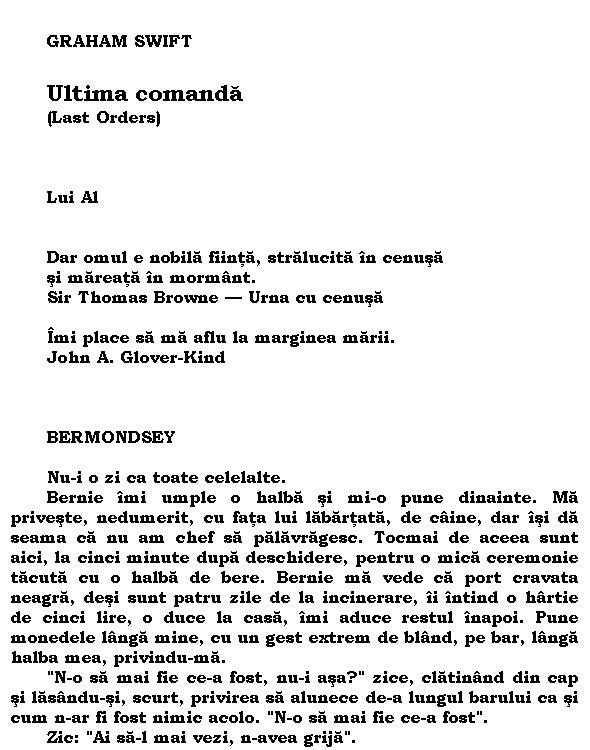 Ultima comanda